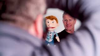 New Sam Puppet Photo Shoot With AGT&#39;s Ventriloquist Paul Zerdin