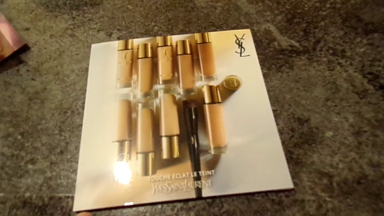 Test De Produits échantillons Yves Rocher Yves Saint Laurent Joy