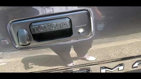 2020 Toyota Tacoma Tailgate Remote Lock / Unlock