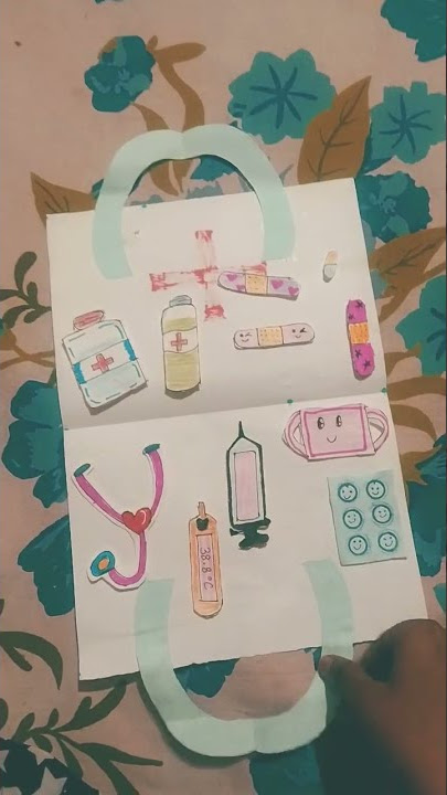 Handmade Doctor kit /Paper craft# YouTube shorts #Craft