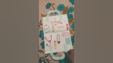 Handmade Doctor kit /Paper craft# YouTube shorts #Craft