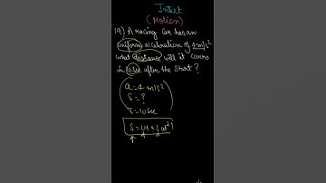 CBSE 9 | MOTION | RACING CAR QUESTION | NCERT INTEXT QUESTION #19