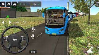 Euro Bus Driving Game Public Transportation 2024 -  Indonesia Bus Simulator Android Gameplay #2035 screenshot 4