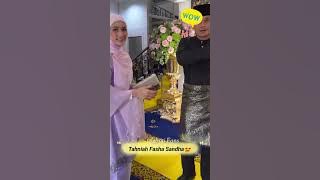 Tahniah Fasha Sandha Terima Pingat Anugerah Jasa Baik