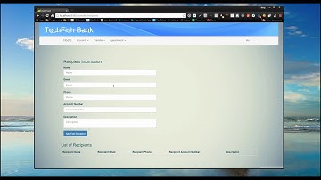 Build An Online Bank With Java, Angular 2, Spring and More