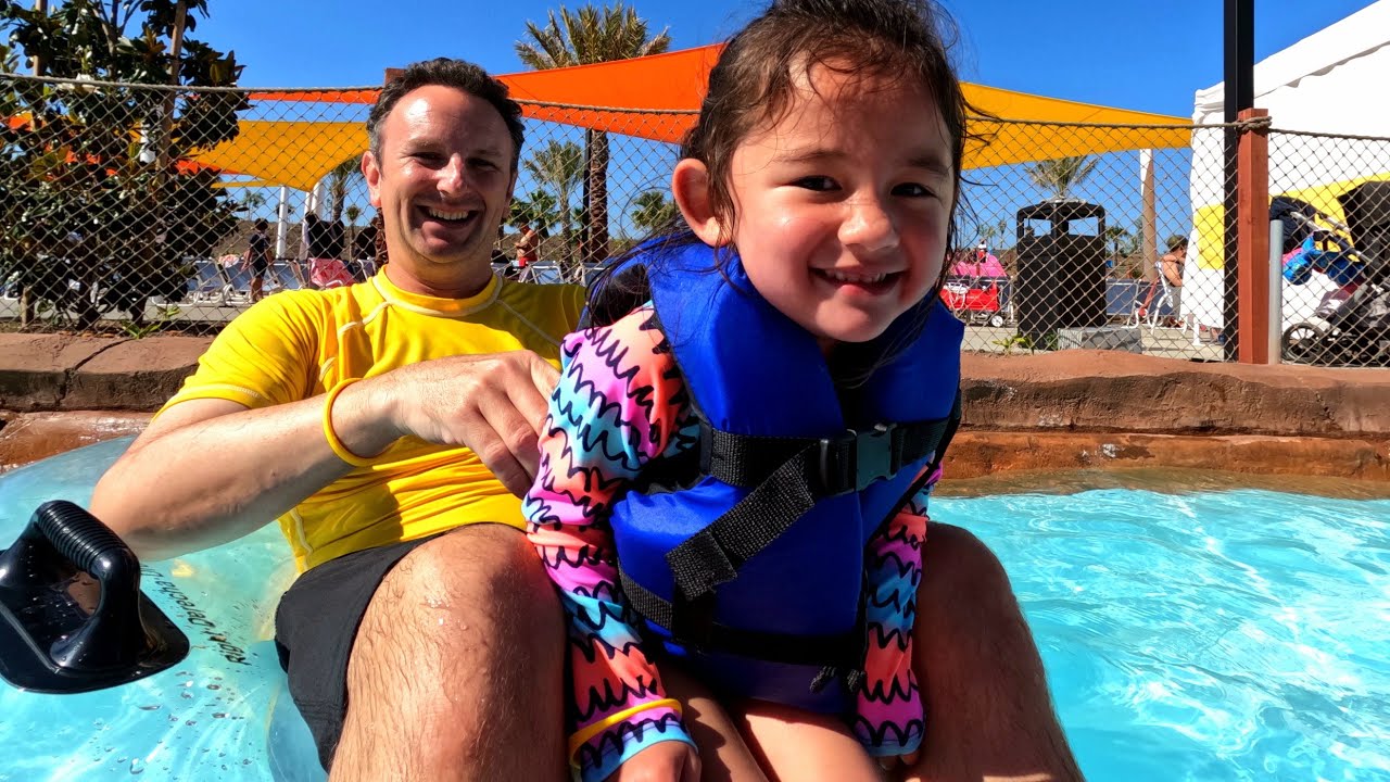 Visiting Wild Rivers Waterpark in Irvine with a Toddler