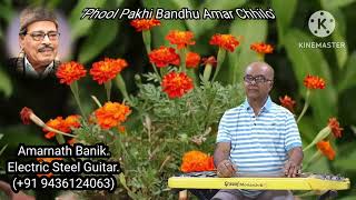 Phool Pakhi Bandhu Amar (661) Manna Dey | Instrumental (Electric Guitar) Cover | Amarnath Banik.