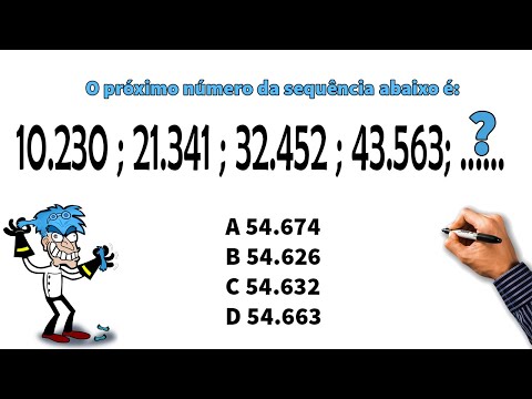 Questão 35 - 10.230 ; 21.341 ; 32.452 ; 43.563