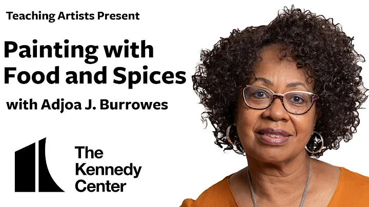 Painting with Food and Spices with Adjoa Burrowes