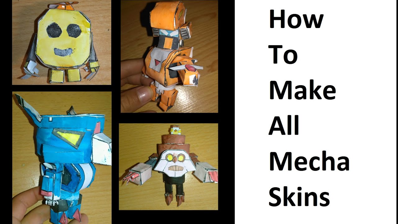 All Mecha Skins Papercraft Brawl Stars. Easy to make. Make it. Brawl ...