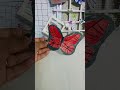 Butterfly Note🦋@Diaries by Rudra #diy#shorts #craftyhome