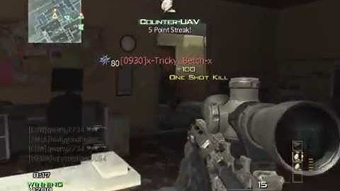 mw3 quick scoping fun