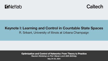 Keynote I: Learning and Control in Countable State Spaces