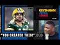 'You created this!' - Keyshawn reacts to Aaron Rodgers' comments about the critics | KJM