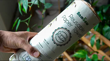 How do you reuse bamboo paper towels?