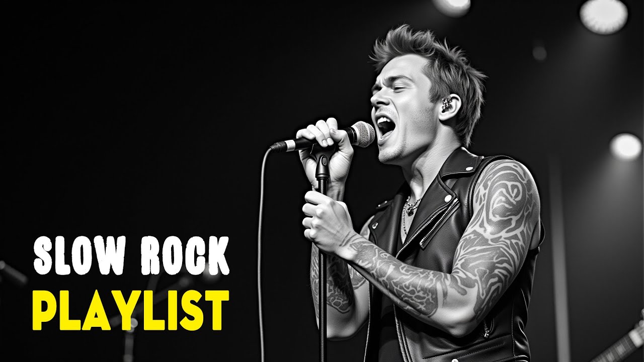 Slow Rock Pulse – Soulful Tunes & Nighttime Reflections ♫