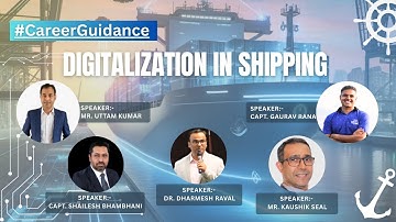 Digitalization in Shipping | Free Webinar | Sea and Beyond | #seaandbeyond #marinecourses