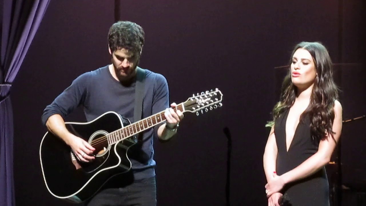 Darren Criss & Lea Michele - Make You Feel My Love @ NJPAC 6/9/18