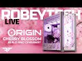 4100 origin pc cherry blossom build 14900k  rtx 4090