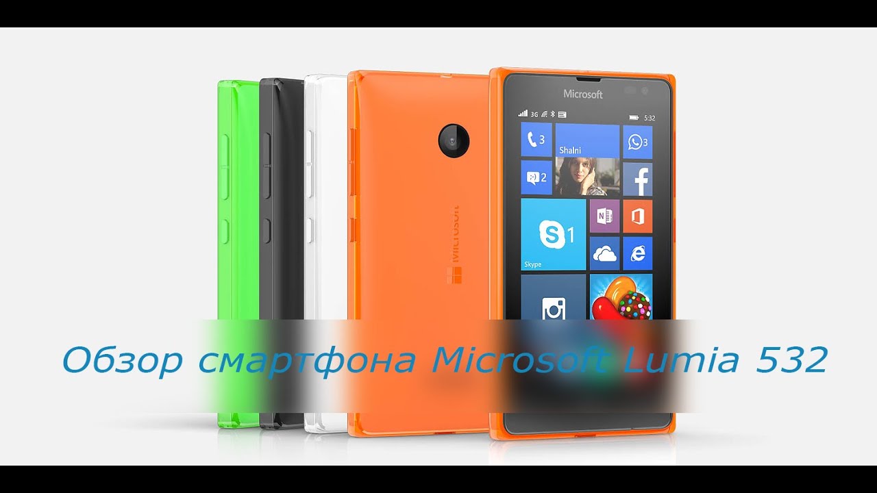 Обзор смартфона Microsoft Lumia 532 (50 FPS)