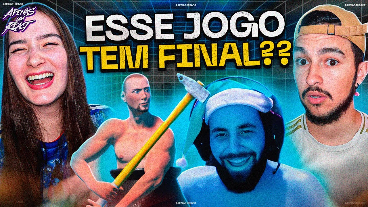 Apenas um react | Smzinho - 10 minutos de rage no Getting over | itJamaicaTv