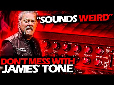 JAMES HETFIELD REACTION WHEN SOMEONE MESSES HIS GUITAR TONE #METALLICA