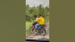 Pace Papua Mabuk naik motor bikin perut sakit