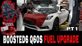 How to Install Boosted6 Port Injection | Infiniti Q60S VR30DDTT Full Guide Pt1