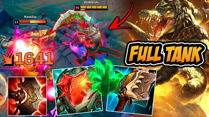 *QUEBRADO* RENEKTON FULL TANK DÁ MUITO DANO E FICA INSANO COM A BUILD DO TOP 1