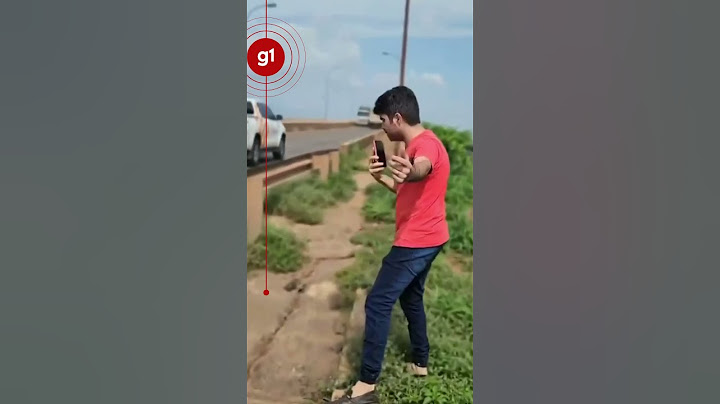 Vereador fazia vídeo no momento em que a ponte entre o Tocantins e Maranhão rachou #g1 #notícias
