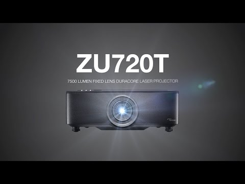 Optoma ZU720T - world's first fixed lens 7500 lumen WUXGA laser projector