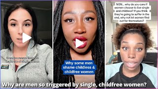 Why Do Men Hate The Single And Childfree Woman? | TikTok Compilation