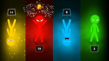 I Play Stickman party mini gamess part 165 #stickman