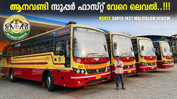 KSRTC Super Fast Leyland 12 Meter Malayalam Review, KSRTC BUS, Ashok Leyland Prakash Body, RobMyShow