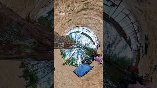 test insta360 timelapse mode planet   #insta360x5 #insta360 #beach #camping #balikpapan #samboja
