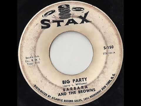 Barbara & The Browns - Big Party Stax S- 150 1964