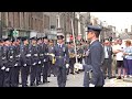 II (AC) Sqn Royal Air Force Lossiemouth Freedom Of Angus ceremonial parade in Montrose Scotland 2019