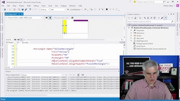 UWP 017   XAML Layout with RelativePanel