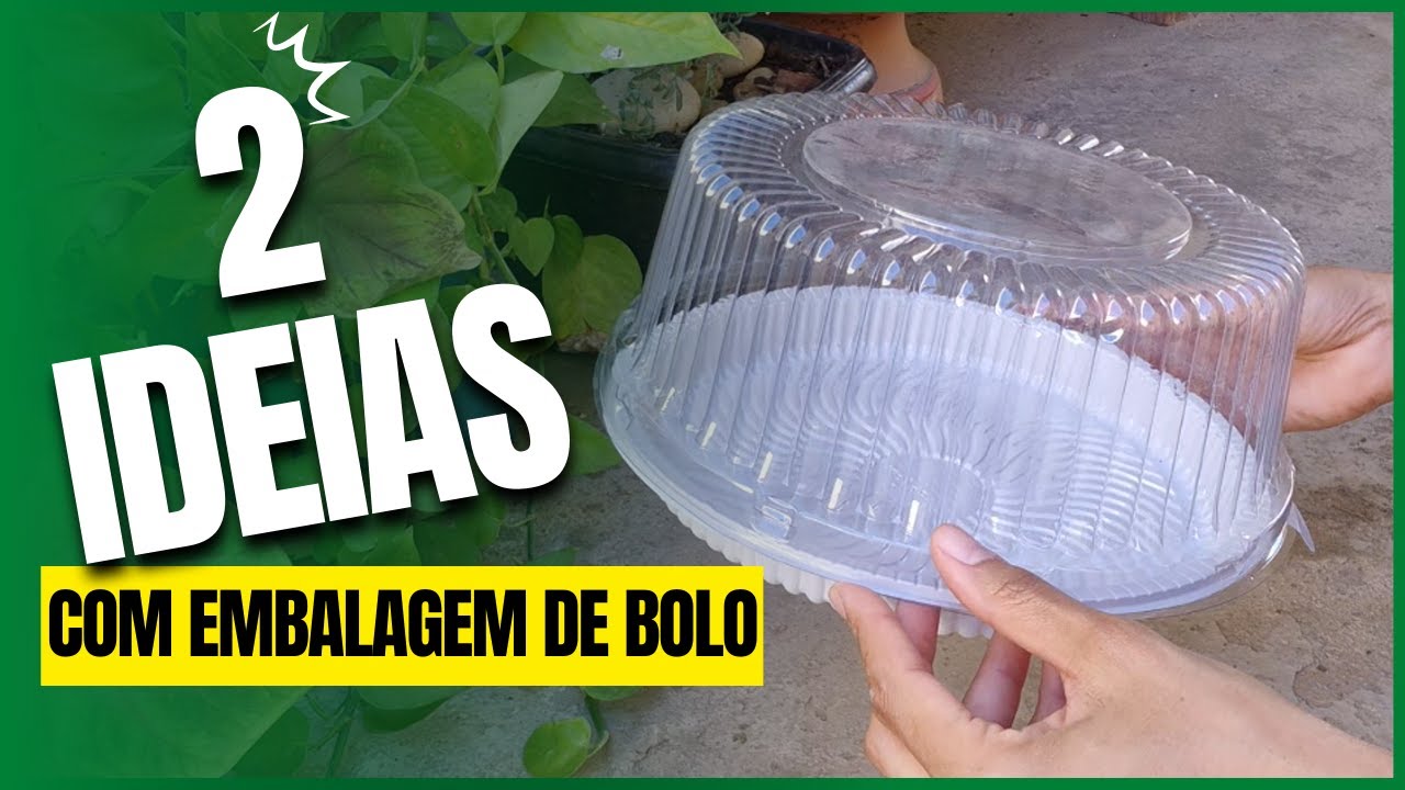 VOCÊ NÃO VAI ACREDITAR 😱 2 IDEIAS SURPREENDENTES COM EMBALAGEM DE BOLO
