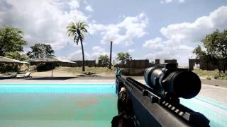 Battlefield 3: Ladder Glitch 180 Noscope