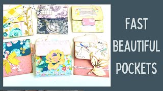 6 Junk Journal Pocket Ideas, Happy Mail Pocket w/ PROJECT LIFE CARDS mass make #crashyourstash