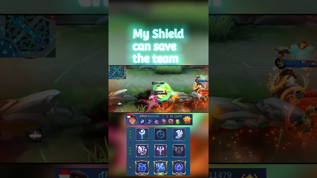 Mathilda shield can save the team