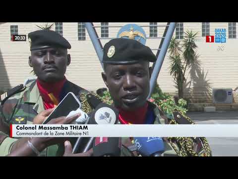 Military Zone No. 1: Colonel Massamba Thiam takes office