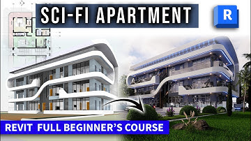 How I Modelled A Sci-Fi Apartment/ Full Revit Tutorial Course