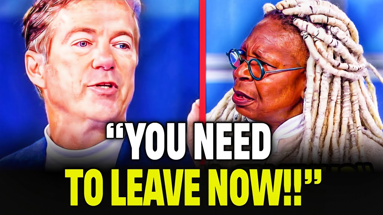 Rand Paul DESTROYS 'The View' Whoopi Goldberg SCREAMS & ENDS SHOW Live
