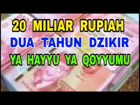 20 Billion Rupiah Owned After Two Years of Dhikr Ya Hayyu Ya Qoyyumu