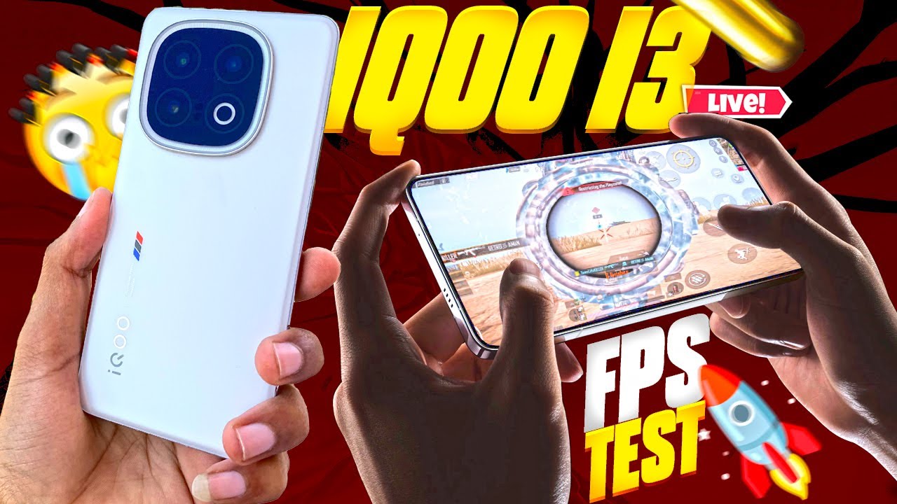 IQOO 13 5G 120 FPS HACKER BEAST DEVICE BGMI TEST WITH FPS METER | BGIS ...
