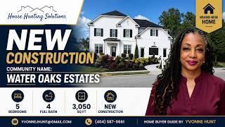 5-Bedroom NEW Construction in Lawrenceville, GA 🏡 | Water Oak Estates Tour