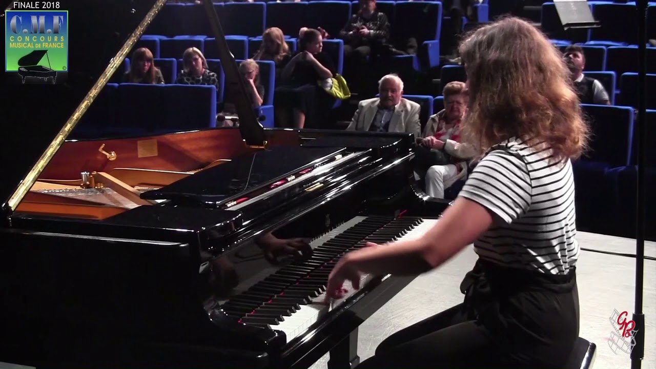 CMF 2018 Bach - Prélude en Do mineur BWV299 / Бах - Прелюдия До минор / Cours de piano Bois Colombes