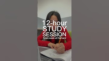 Harvard Finals Week | STUDY WITH ME FOR 12 HOURS